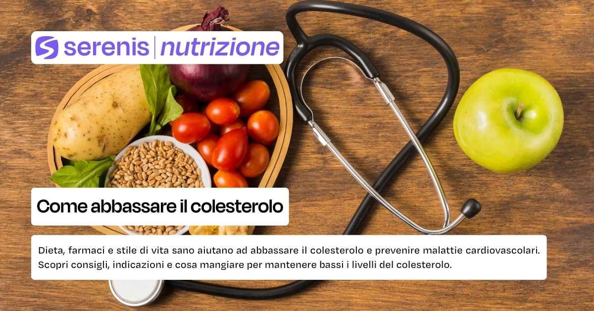 Come abbassare il colesterolo