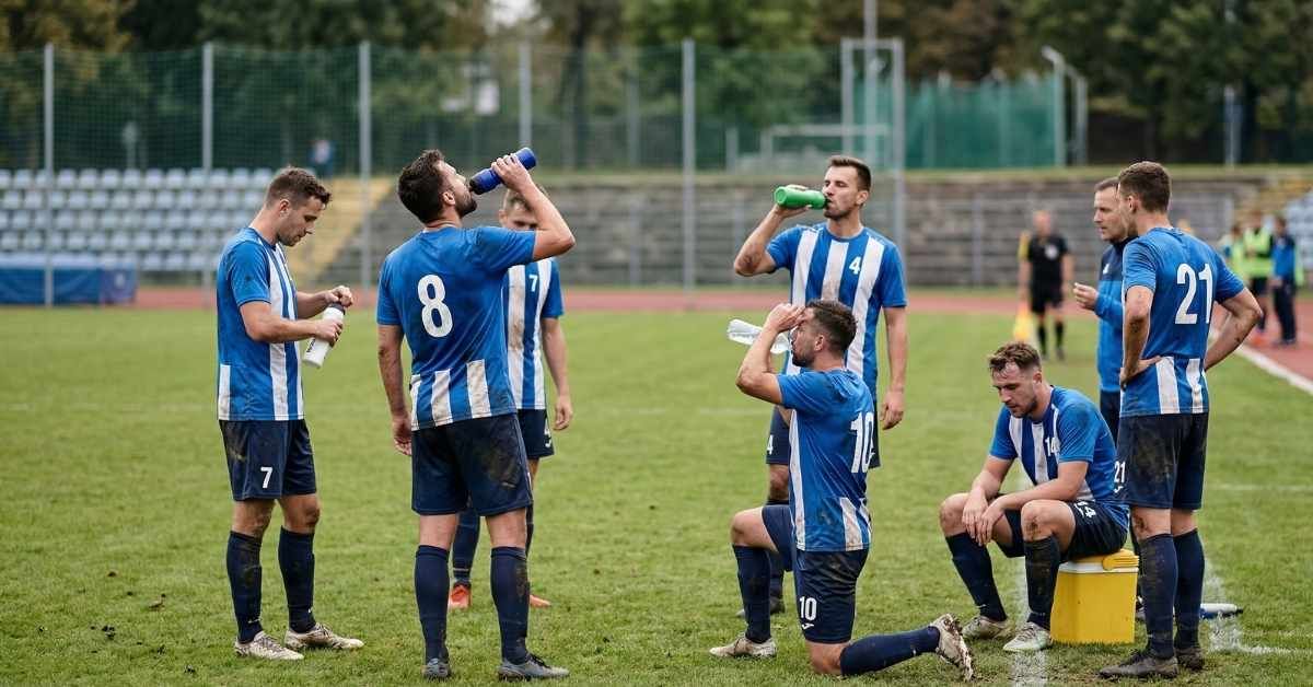 Cosa bere prima di una partita di calcio