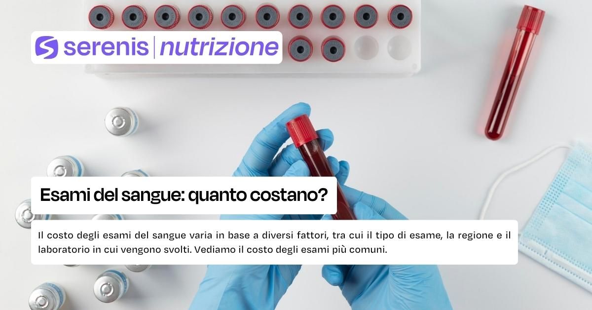 Quanto Costano Gli Esami Del Sangue Con O Senza Ricetta Quanto Costano Gli Esami Del Sangue Con O Senza Ricetta