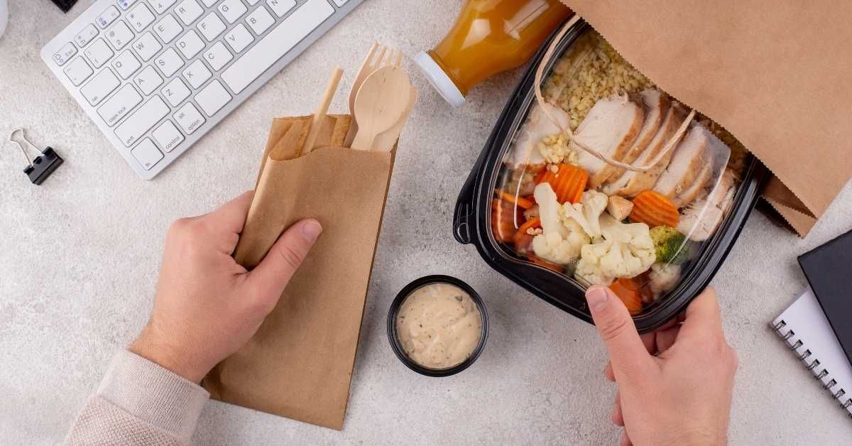 Delivery di piatti sani