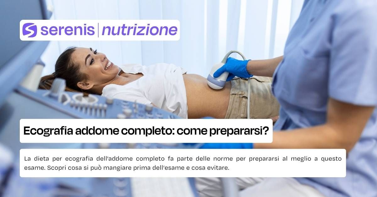 Dieta per ecografia addome completo