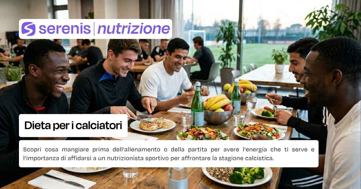Dieta per i calciatori