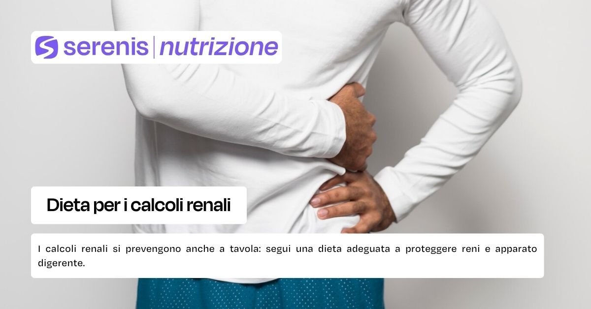 Dieta per i calcoli renali