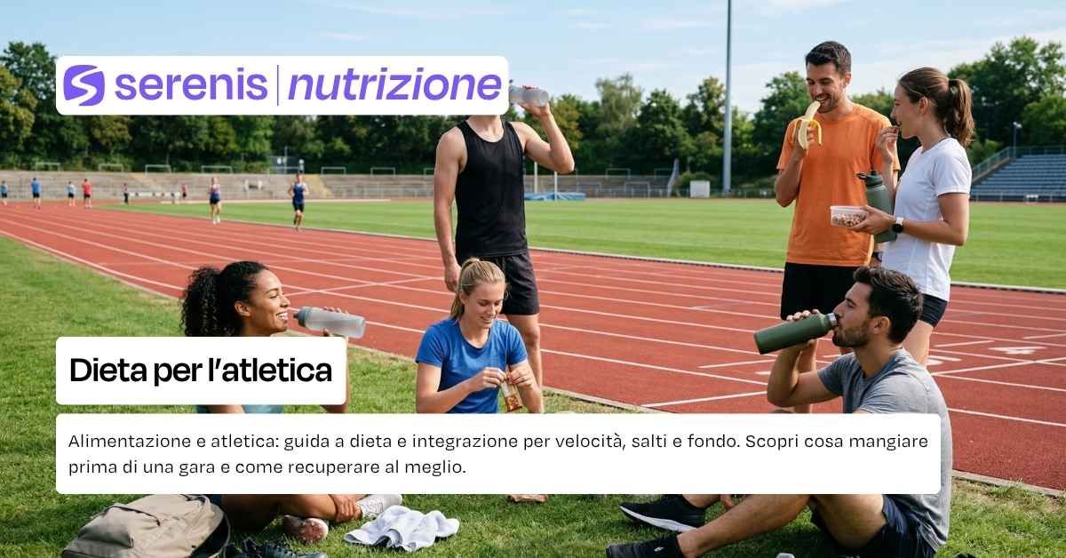 Dieta per l'atletica leggera