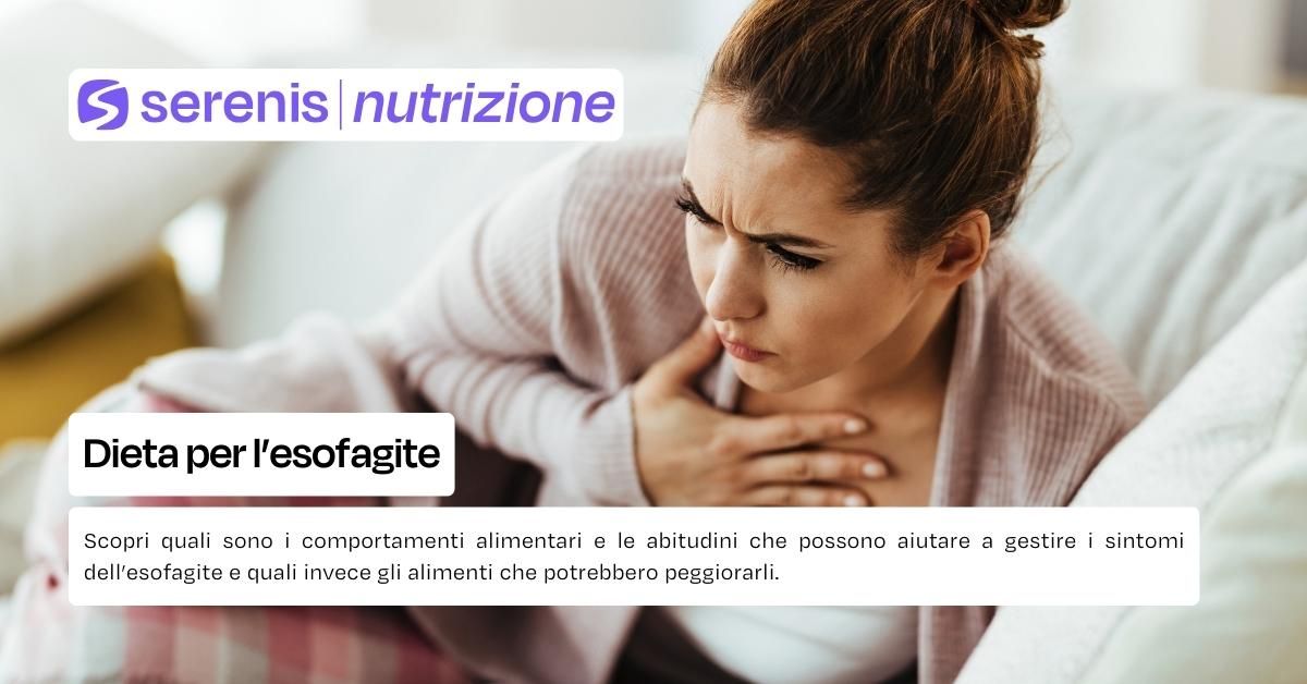 Dieta per l'esofagite