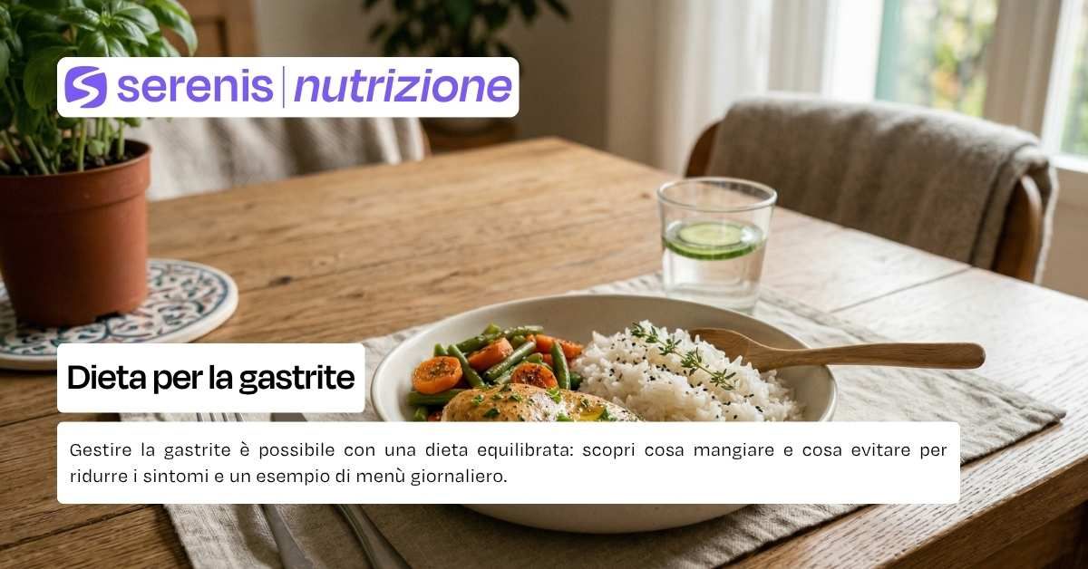 Dieta per la gastrite