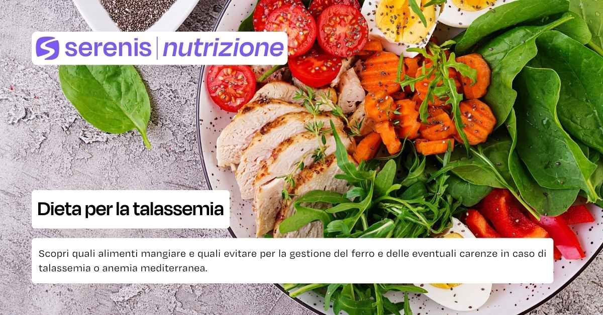 Dieta per la talassemia