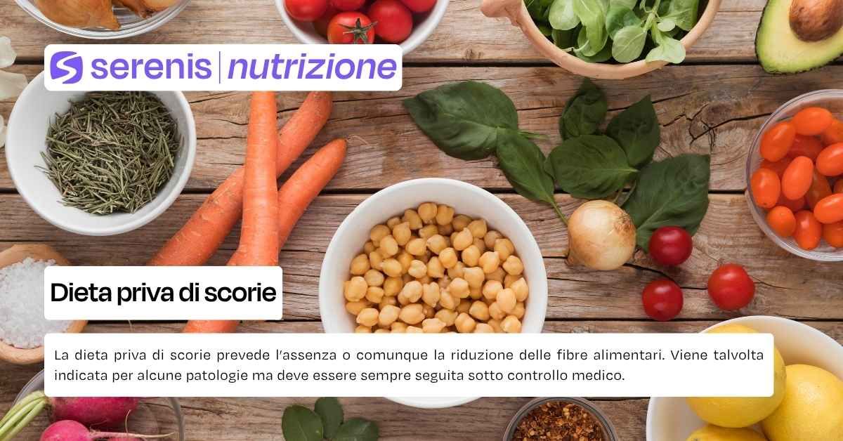 Dieta priva di scorie