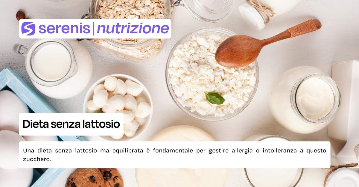 Dieta senza lattosio