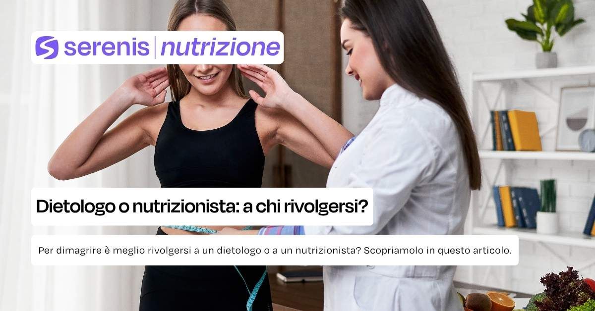 Dietologo o nutrizionista