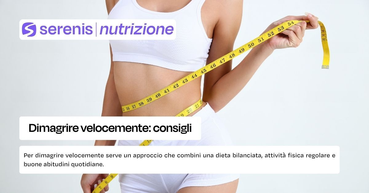 Dimagrire velocemente