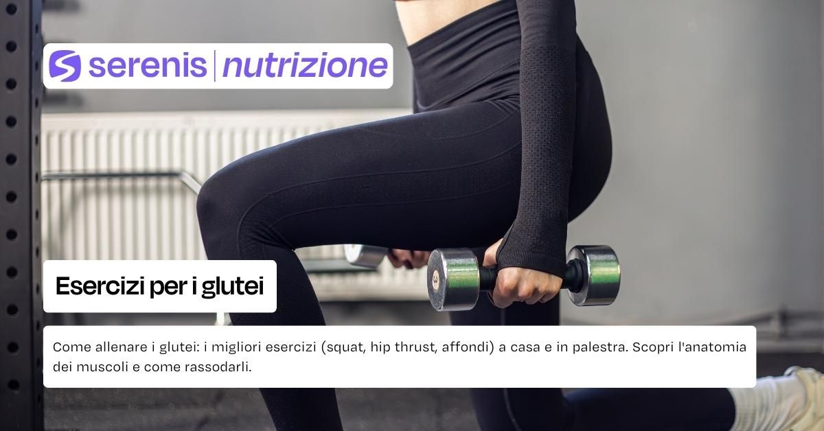 Esercizi per i glutei