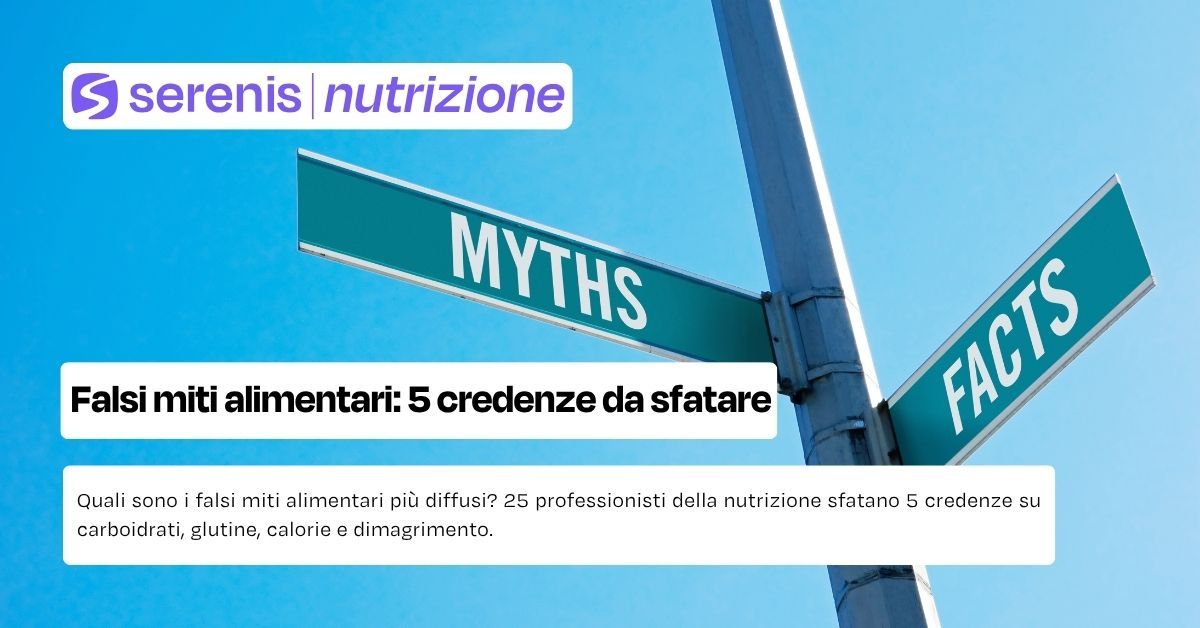Falsi miti alimentari