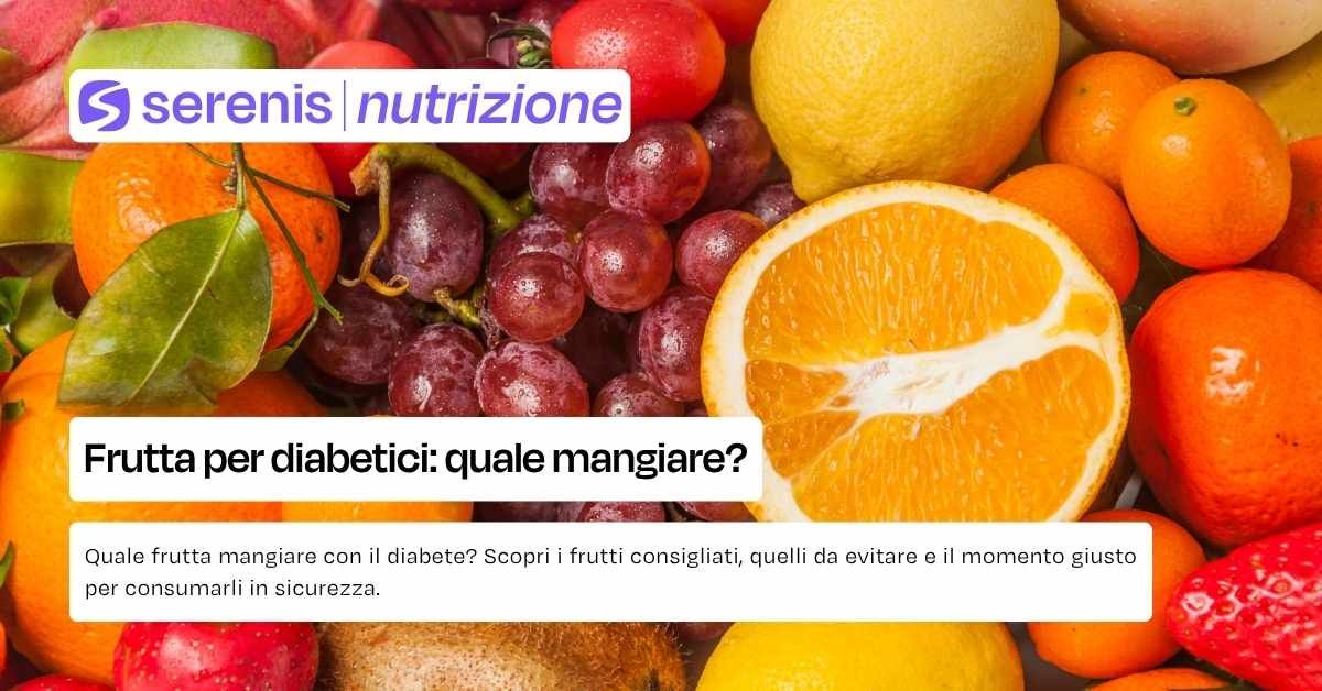 Frutta per diabetici