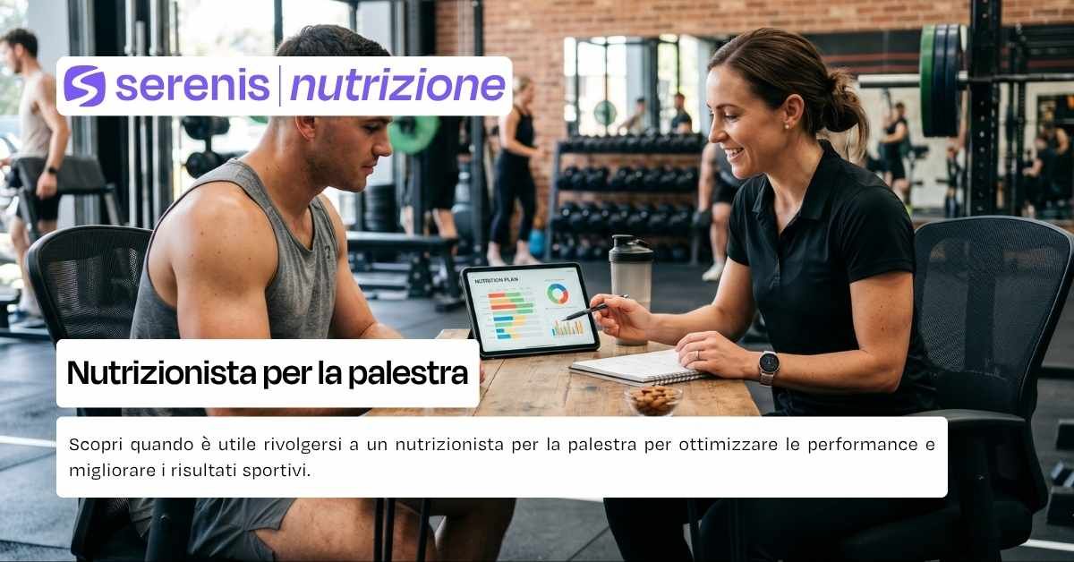 Nutrizionista per la palestra