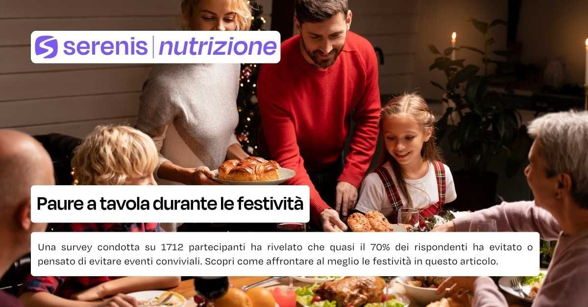 Paure a tavola durante le festività