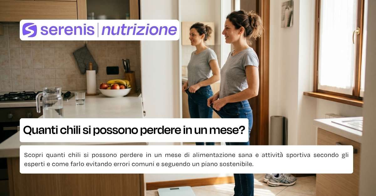 Quanti chili si possono perdere in un mese?