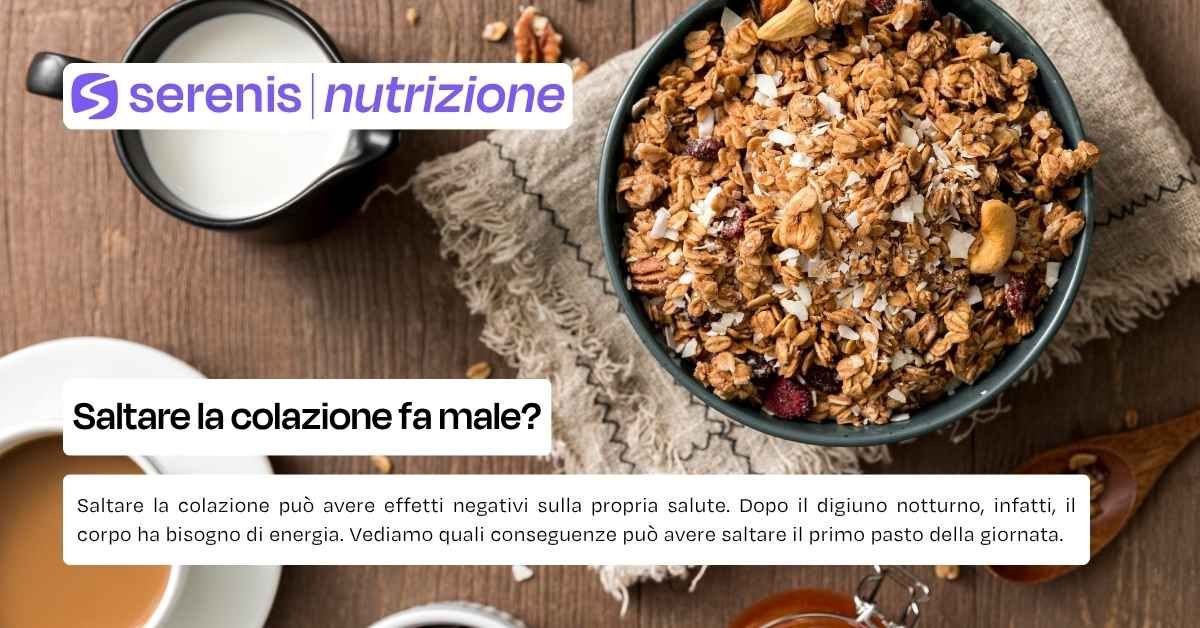 Saltare la colazione fa male?