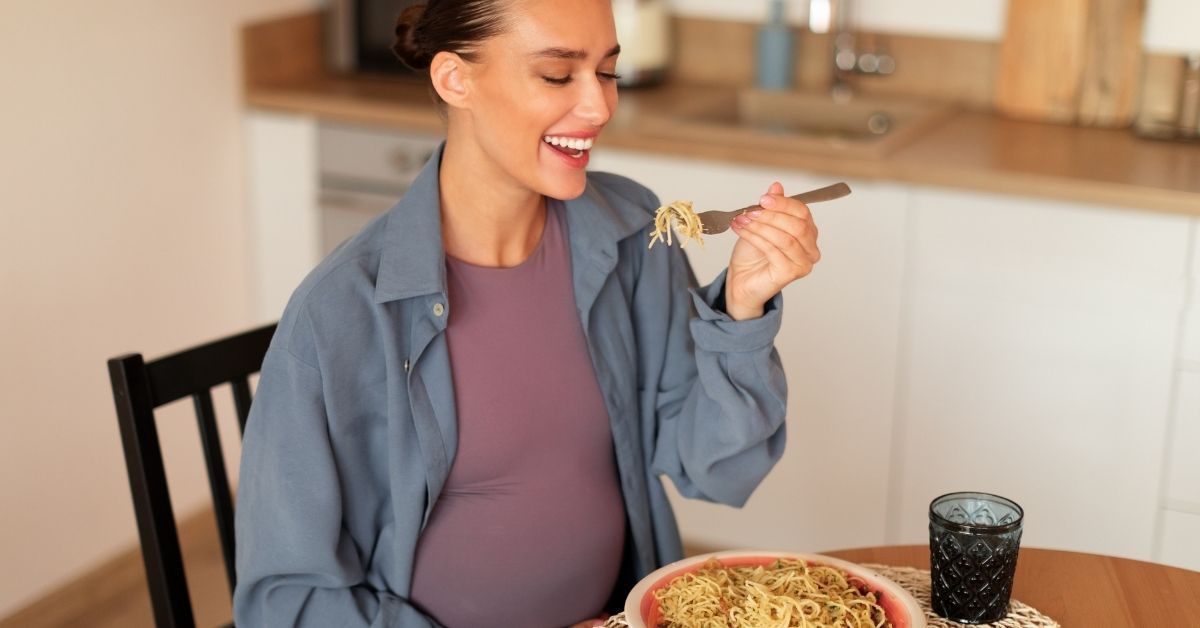 Spaghetti alle vongole in gravidanza
