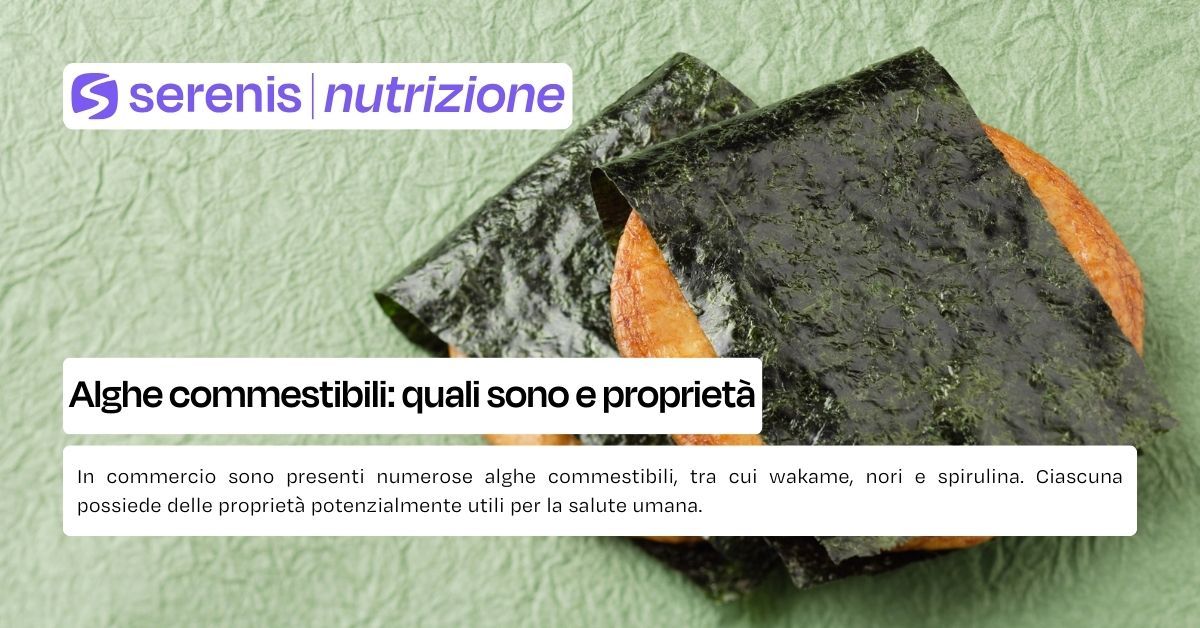 alghe commestibili