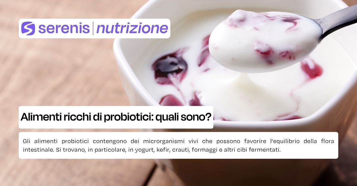 alimenti probiotici 