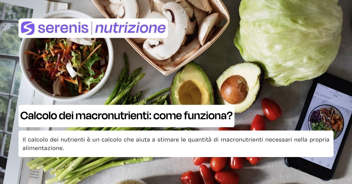 calcolo macronutrienti