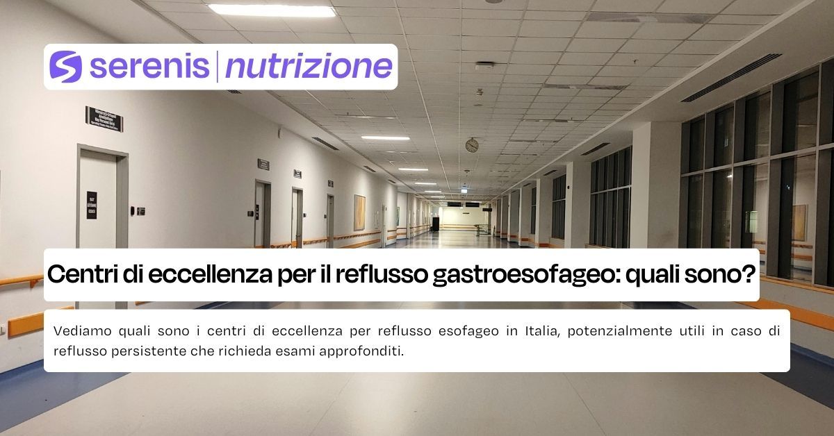 centri di eccellenza per reflusso esofageo