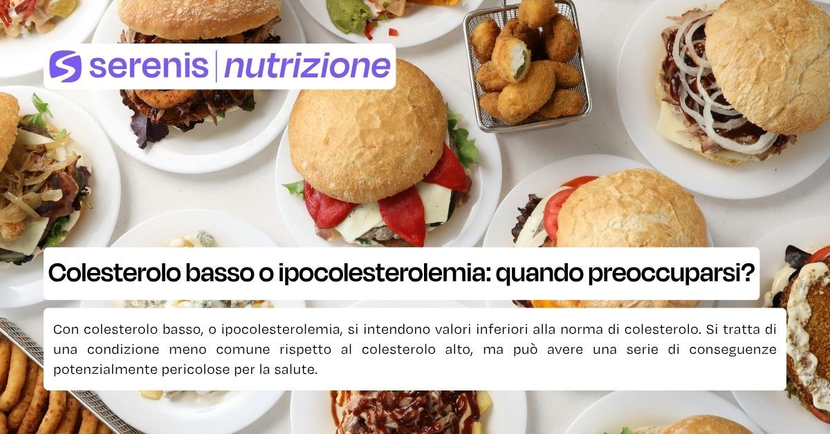 colesterolo basso