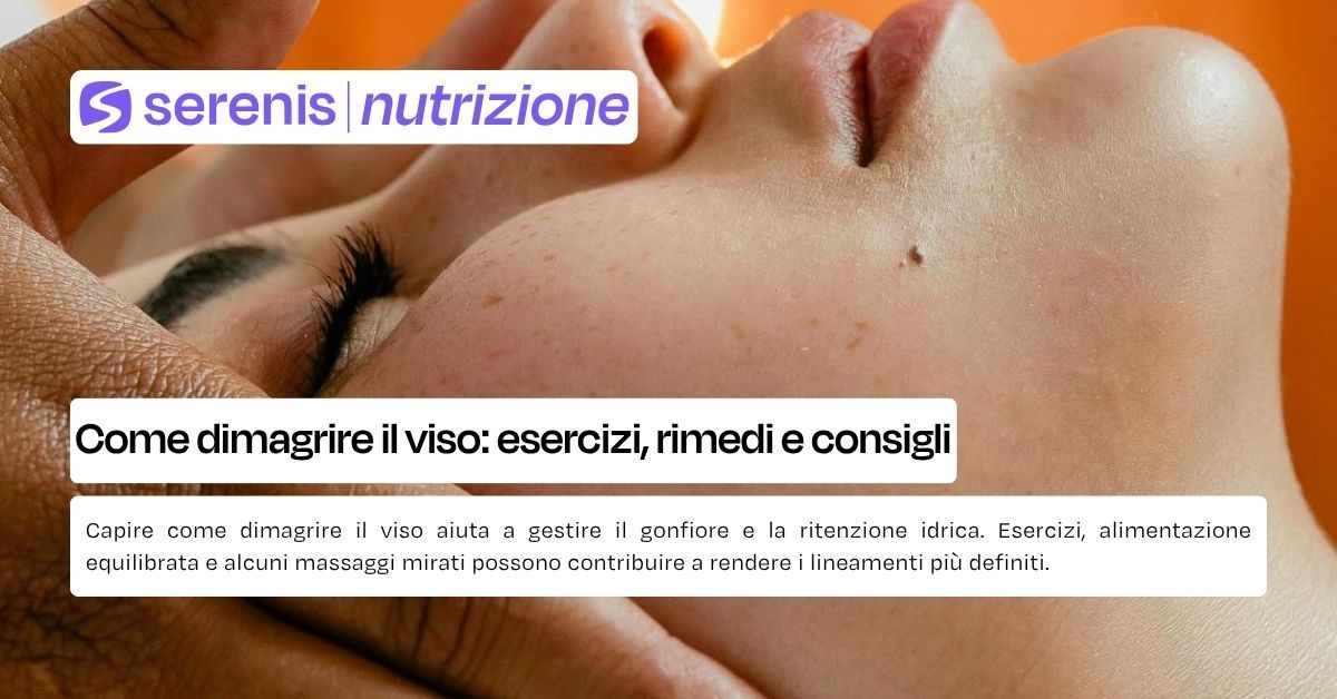 come dimagrire il viso