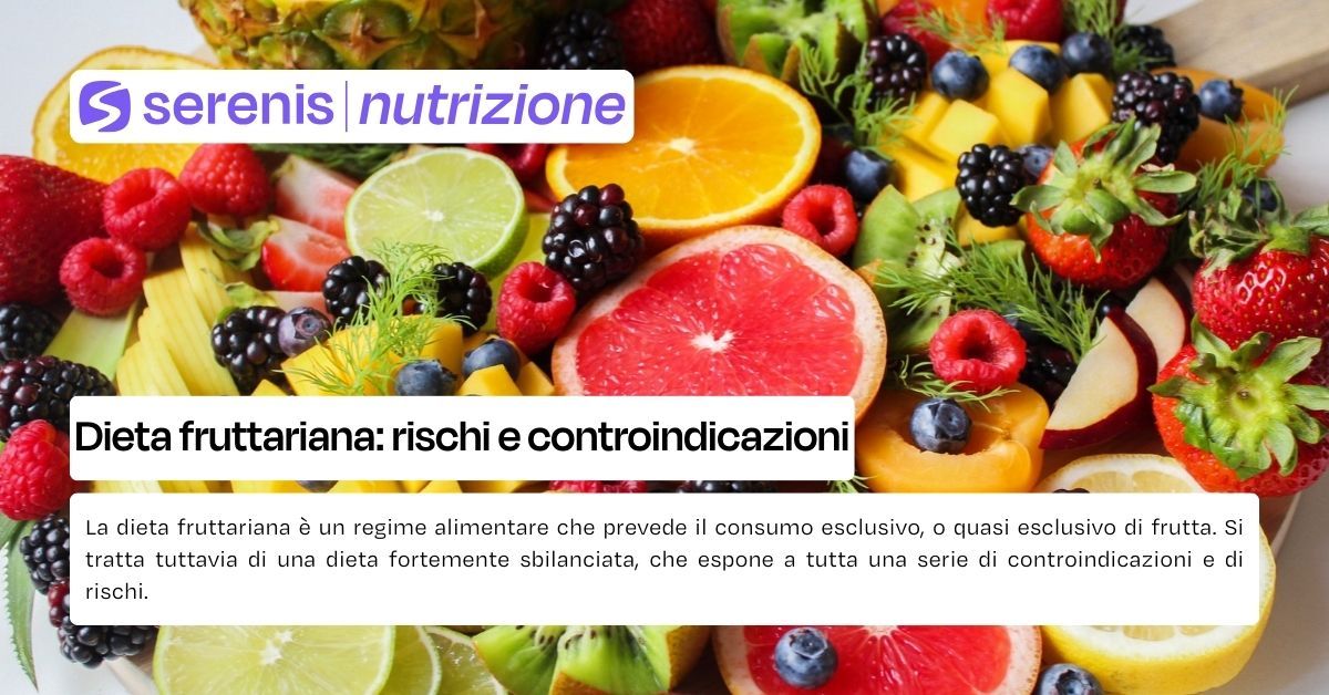 dieta fruttariana