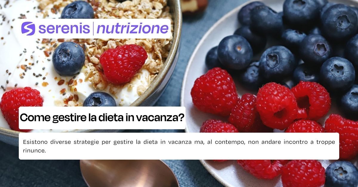 dieta in vacanza