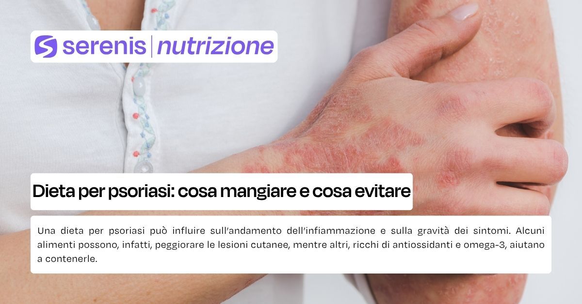 dieta per psoriasi