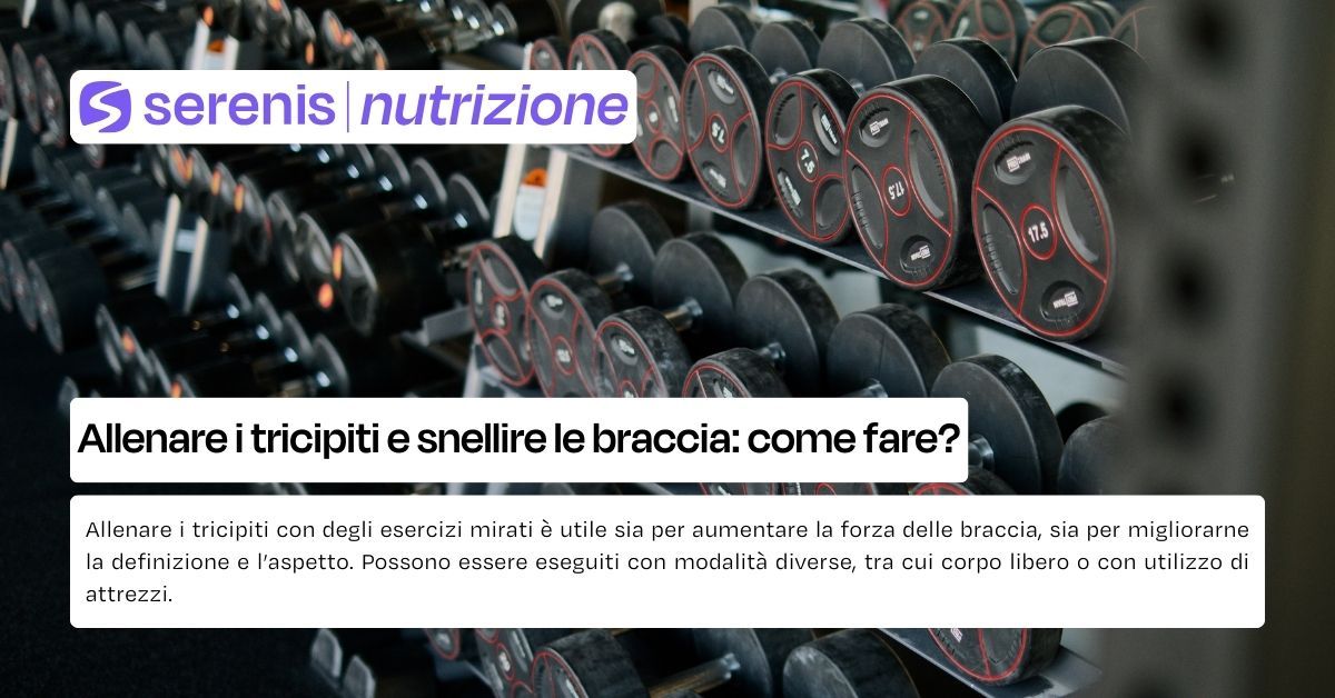 esercizi tricipiti