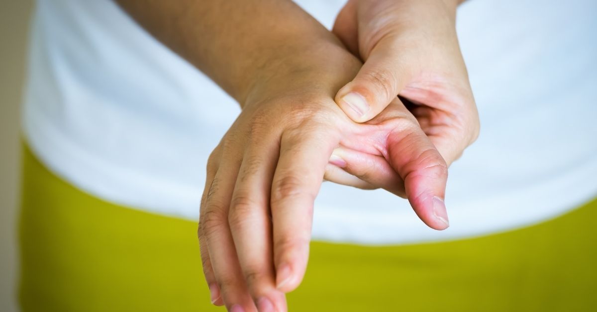 formicolio alle mani