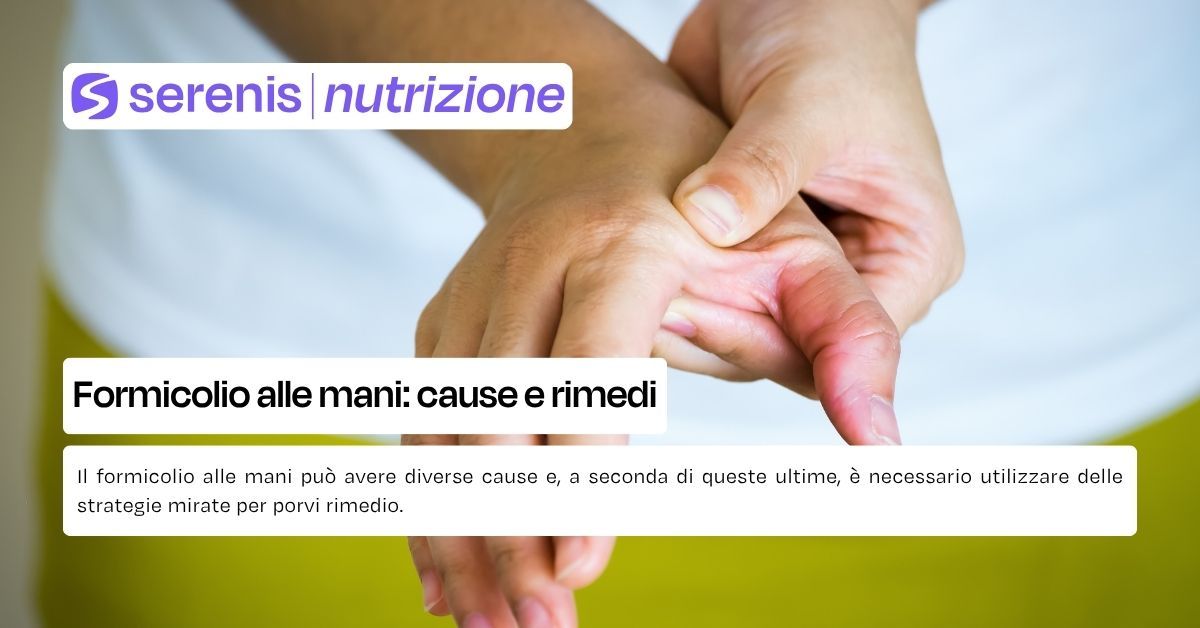formicolio alle mani