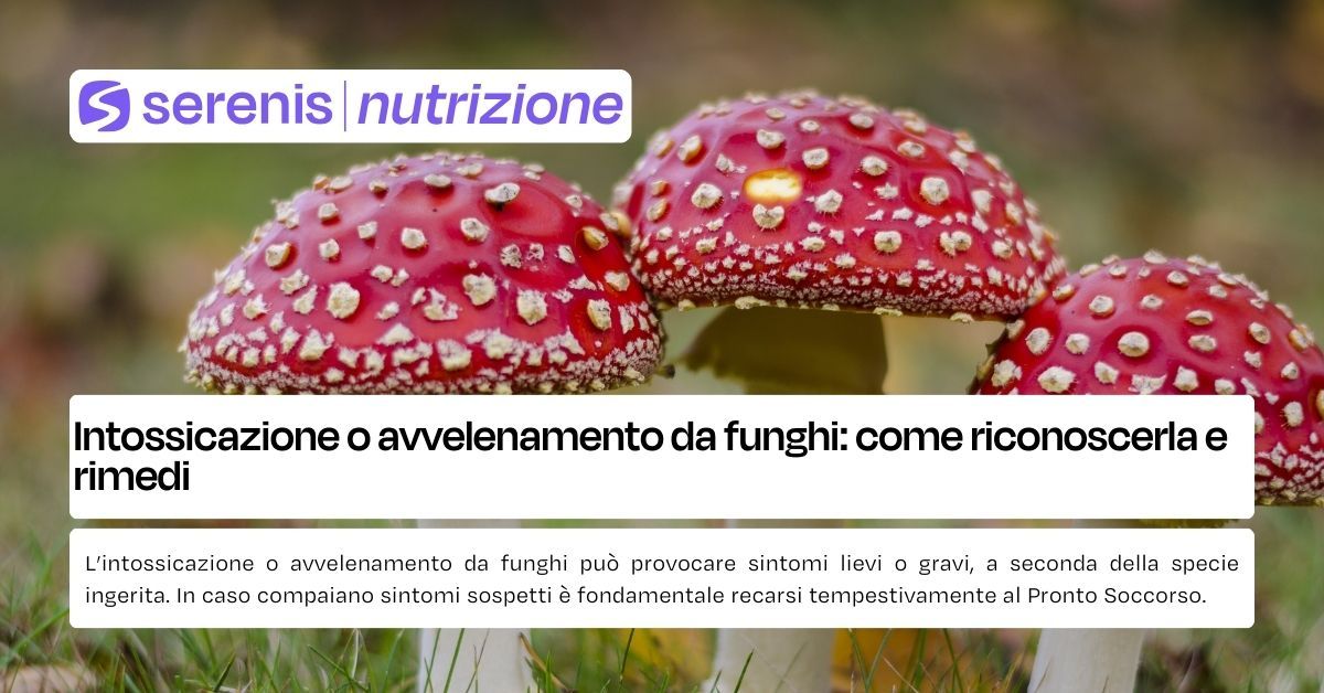 intossicazione da funghi