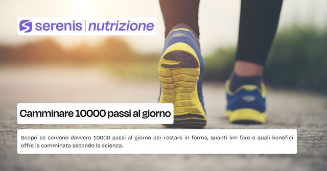 10.000 passi al giorno