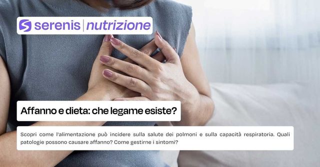 Affanno e dieta: cibi che aiutano la respirazione