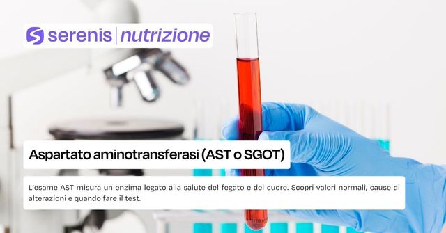 Aspartato aminotransferasi (AST o SGOT)