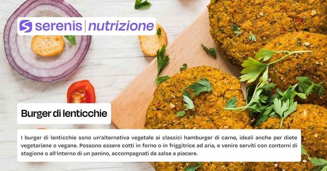 Burger di lenticchie