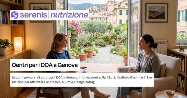 Centri disturbi alimentari Genova