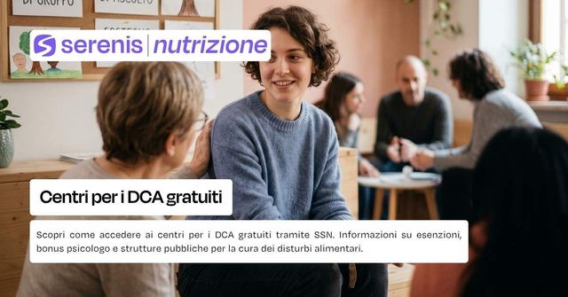 Centri per i DCA gratuiti