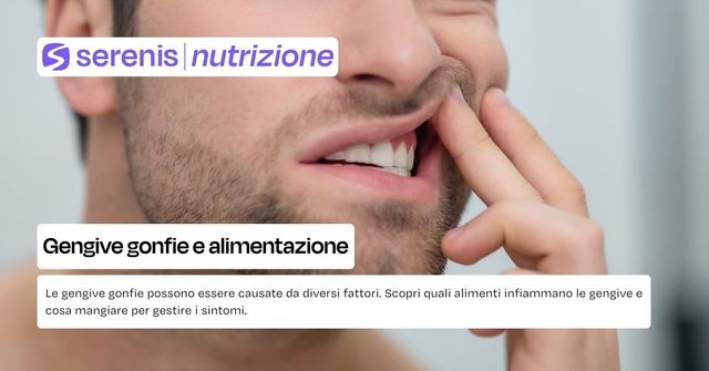 Cibi che infiammano le gengive