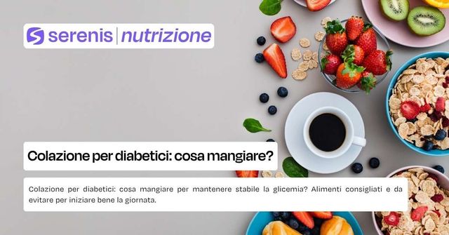 Colazione per diabetici