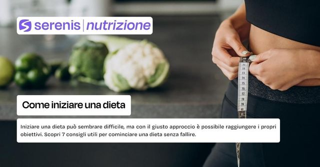 Come iniziare una dieta