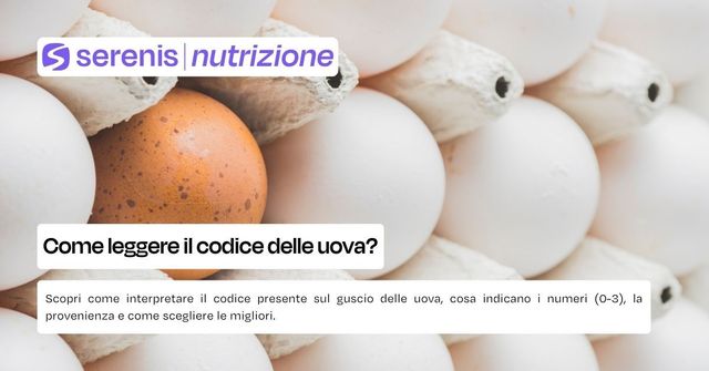 Come leggere il codice delle uova