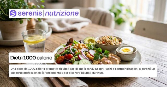 Dieta 1000 calorie