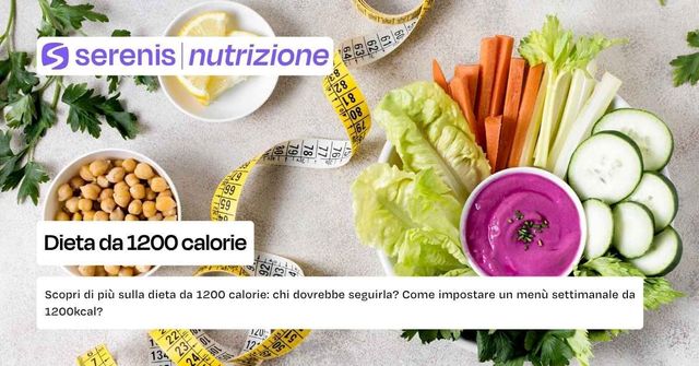 Dieta da 1200 calorie