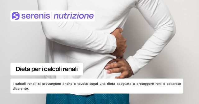 Dieta per i calcoli renali