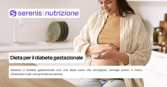 Dieta per il diabete gestazionale